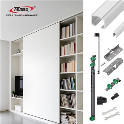 ลูกล้อตู้เสื้อผ้าบานเลื่อน Temax รุ่น M51A